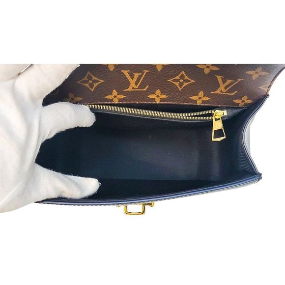 Louis Vuitton Monogram Vernis Cherry Wood PM Noir Black Handbag - Picture 13 of 16